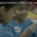 Screenshot of the video of FIRST LEGO League teams touring Texas Disposal Systems in Austin, Texas