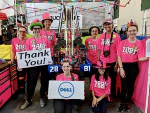FRC Team 2881 The Lady Cans - Dell Sponsored