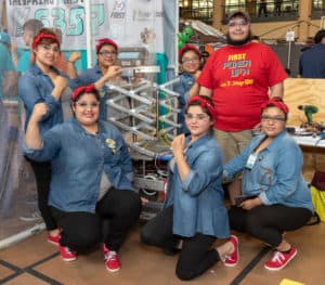 FIRST Robotics Competition, Alamo Regional, St. Mary's University, San Antonio, Texas, April 5-7, 2018. Photo by Dave Wilson