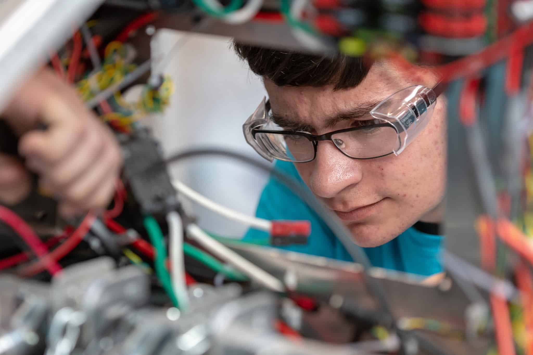 Young engineers. Edward w Cliver Space physicist.