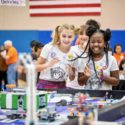 Photo by JerSean Gollat from FLL Affiliate Partner, The Perot Museum of the North Texas FIRST LEGO League Championship event sponsored by USAA
