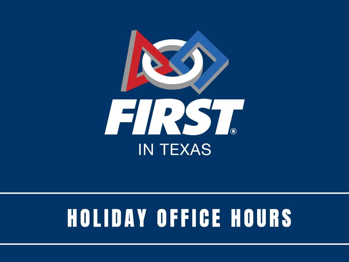 Holiday Hours Announcement Graphic