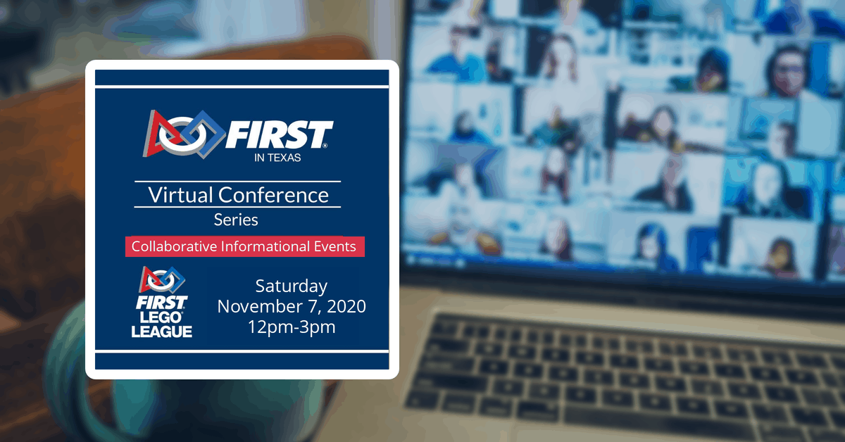FIRST LEGO League Virtual Conference header graphic