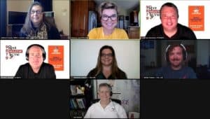 FIRST in Texas Volunteer Virtual Conference Panelist Gallery Zoom Photo